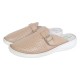 Saboti medicali dama din piele naturala Crem Med-Line BR128CREM