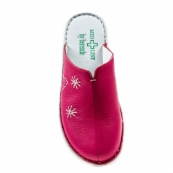 Saboti medicali femei, FUCSIA din piele naturala box, Med-Line BR298FUCSIA Saboti medicali femei, FUCSIA din piele naturala box, Med-Line BR298FUCSIA