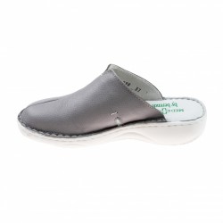 Saboti medicali femei, Gri din piele naturala box, Med-Line BR298GRI Saboti medicali femei, Gri din piele naturala box, Med-Line BR298GRI