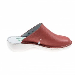 Saboti medicali femei, Marsala din piele naturala box, Med-Line BR298MARSALA Saboti medicali femei, Marsala din piele naturala box, Med-Line BR298MARSALA