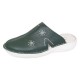 Saboti medicali dama din piele naturala de culoare verde Med-Line BR298VERDE