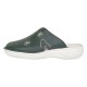 Saboti medicali dama din piele naturala de culoare verde Med-Line BR298VERDE