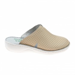 Saboti medicali femei, din piele naturala Med-Line BR438CREM Saboti medicali femei, din piele naturala Med-Line BR438CREM