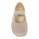 Pantofi dama Med-Line Ultra Confort din piele naturala bufo cu bareta BRD214BEJ