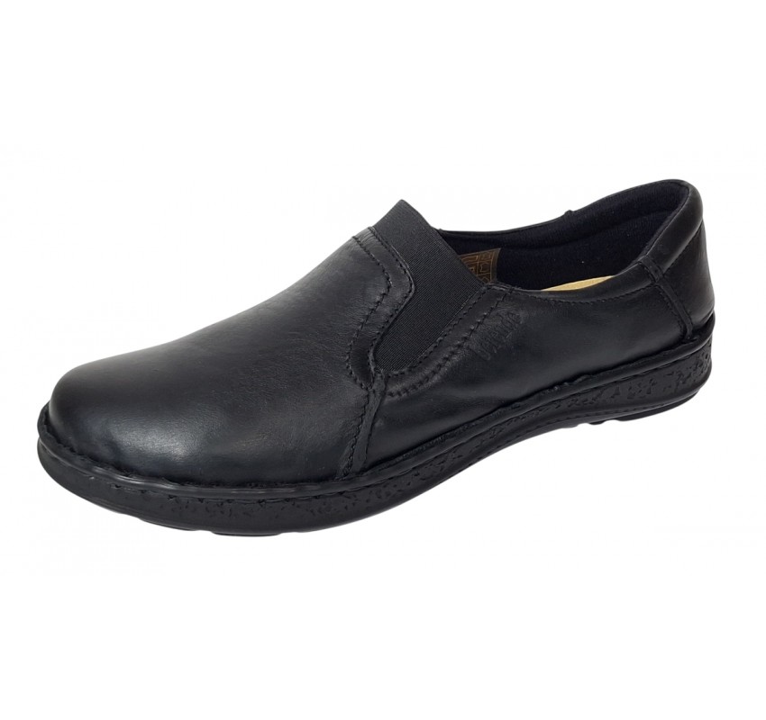 Pantofi dama medicali din piele naturala Ultra Confort Med-Line 278N Negru