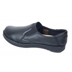 Pantofi dama medicali din piele naturala Ultra Confort Med-Line 278N Negru