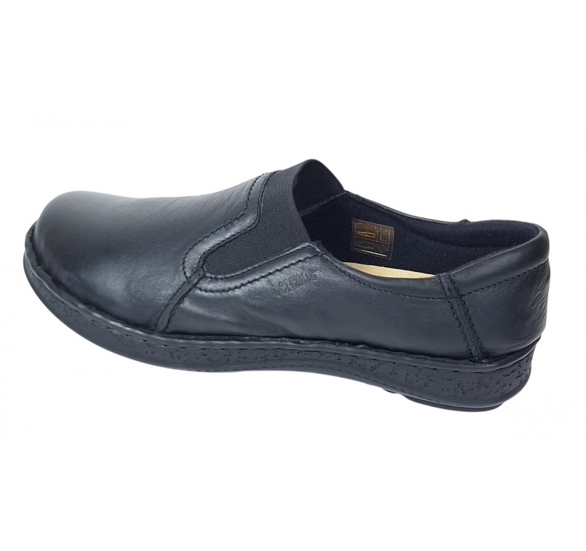 Pantofi dama medicali din piele naturala Ultra Confort Med-Line 278N Negru