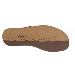 Slapi barbati din piele naturala maro - BRD312M Slapi barbati din piele naturala maro - BRD312M