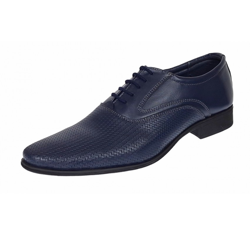 Pantofi barbati eleganti din piele naturala Bleumarin CIOCSTEFBL