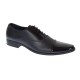 Pantofi eleganti barbati din piele naturala - Model cu varf lacuit Nicholas