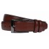 Curea barbati, eleganta, latime 3.5cm, Maro coniac, piele eco - CK120M