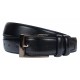 Curea barbati, eleganta, latime 3.4cm, Negru, cusatura, piele eco - CK123N