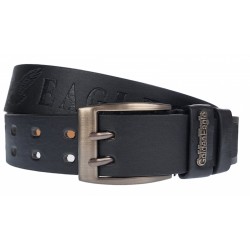 Curea barbati, casual, latime 3.9cm, Negru, piele eco - CK129N