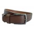 Curea barbati, casual, eleganta, din piele naturala, Maro - CK13M