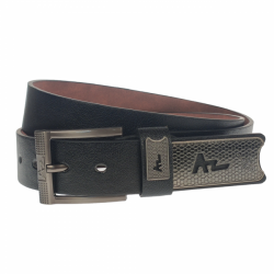 Curea barbati, casual-eleganta, din piele ecologica, latime 3.5 cm, negru - CK152N Curea barbati, casual-eleganta, din piele ecologica, latime 3.5 cm, negru - CK152N