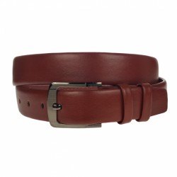 Curea barbati, casual-eleganta, din piele ecologica, latime 3.5 cm, maro - CK171M Curea barbati, casual-eleganta, din piele ecologica, latime 3.5 cm, maro - CK171M
