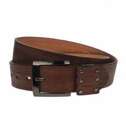 Curea barbati, casual-eleganta, din piele ecologica, latime 3.5 cm, maro - CK179M Curea barbati, casual-eleganta, din piele ecologica, latime 3.5 cm, maro - CK179M