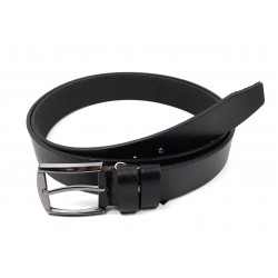 Curea barbati eleganta pentru costum din piele naturala 3.8cm, batal CK180N