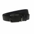 Curea barbati, casual-eleganta, din piele ecologica premium, latime 3.5 cm, negru - CK194N