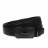 Curea barbati, casual-eleganta, din piele ecologica premium, latime 3.5 cm, negru - CK195N