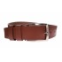 Curea barbati, casual, eleganta, din piele naturala, maro, latime 3.5cm - CK19MD