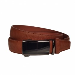 Curea barbati, casual-eleganta, din piele ecologica premium, latime 3.5 cm, maro coniac - CK200M Curea barbati, casual-eleganta, din piele ecologica premium, latime 3.5 cm, maro coniac - CK200M
