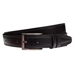 Curea costum barbati eleganta din piele naturala cu latime 3.5 cm CK220N