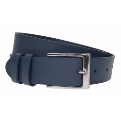 Curea barbati eleganta din piele naturala bleumarin CK238BLUE