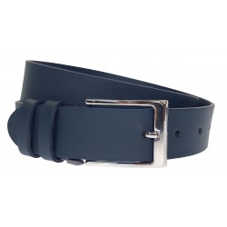 Curea barbati eleganta din piele naturala bleumarin CK238BLUE