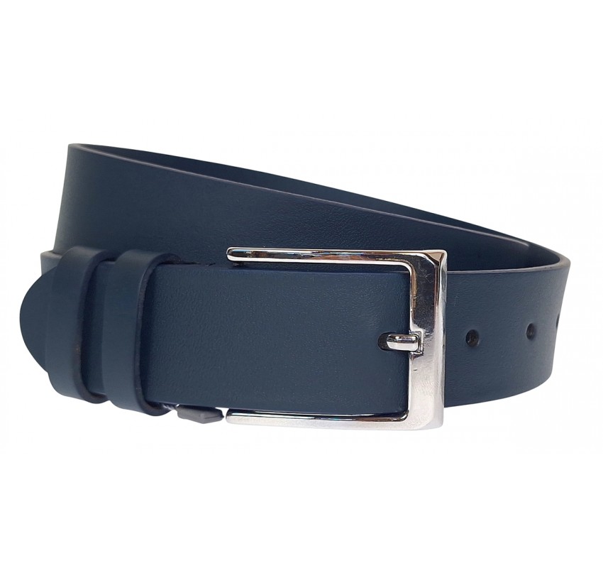 Curea barbati eleganta din piele naturala bleumarin CK238BLUE Curea barbati eleganta din piele naturala bleumarin CK238BLUE