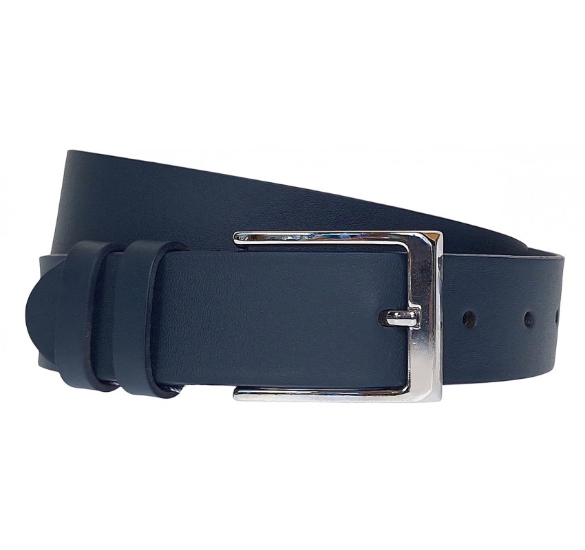 Curea barbati eleganta din piele naturala bleumarin CK238BLUE Curea barbati eleganta din piele naturala bleumarin CK238BLUE
