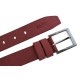 Curea barbati, casual, din piele naturala, BORDO MAT, 4.5cm - CK30BRD