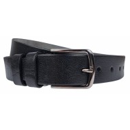 Curea batal barbati, eleganta pentru costum, din piele naturala, Negru, Latime 3.7cm, lungime pana la 170cm - CK87N