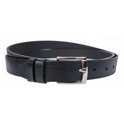 Curea batal barbati, eleganta pentru costum, din piele naturala, Negru, Latime 3cm, lungime pana la 170cm - CK88N