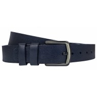 Curea batal barbati, lata, din piele naturala, Bleumarin, Latime 4.5cm, lungime pana la 170cm - CK89BLM