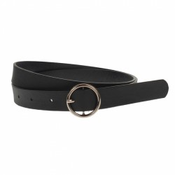 Curea dama, casual-eleganta, din piele ecologica, latime 1.8 cm, negru - CKD026 Curea dama, casual-eleganta, din piele ecologica, latime 1.8 cm, negru - CKD026
