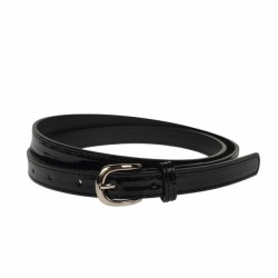 Curea dama, casual-eleganta, din piele ecologica, latime 1.8 cm, negru - CKD029 Curea dama, casual-eleganta, din piele ecologica, latime 1.8 cm, negru - CKD029