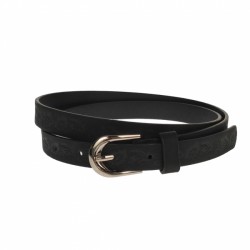 Curea dama, casual-eleganta, din piele ecologica, latime 1.8 cm, negru - CKD032 Curea dama, casual-eleganta, din piele ecologica, latime 1.8 cm, negru - CKD032