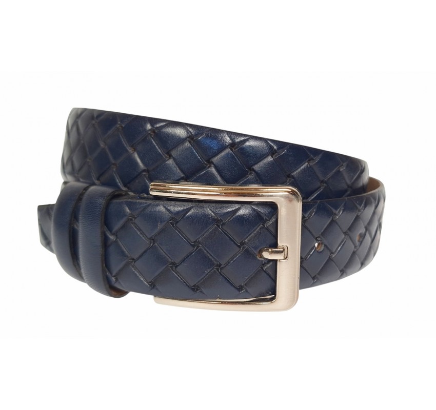 Curea barbati eleganta din piele naturala bleumarin inchis CLK236BL Curea barbati eleganta din piele naturala bleumarin inchis CLK236BL