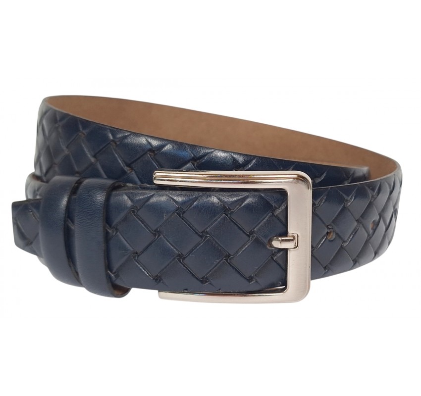 Curea barbati eleganta din piele naturala bleumarin inchis CLK236BL Curea barbati eleganta din piele naturala bleumarin inchis CLK236BL
