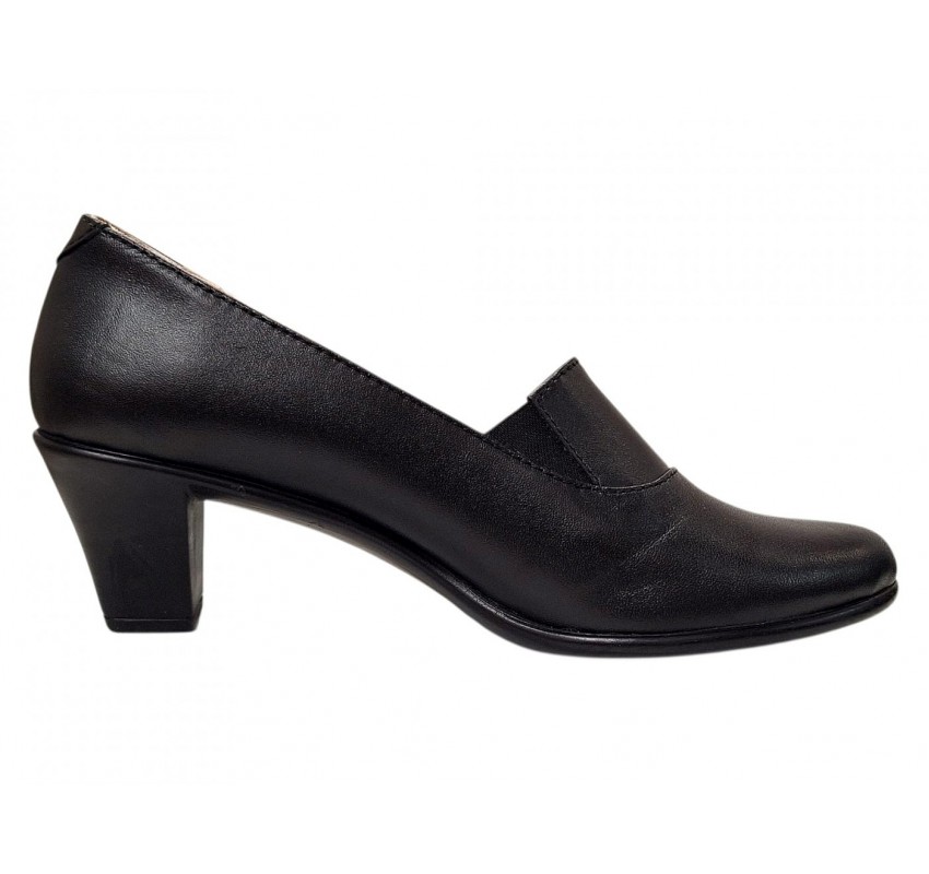 Pantofi dama eleganti piele naturala toc de 6 cm CLP20N