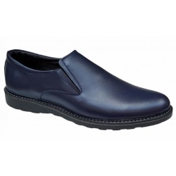 Pantofi casual barbati din piele naturala - Model Corsa Bleumarin