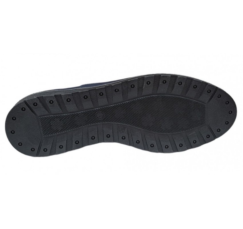 Pantofi casual barbati din piele naturala - Model Corsa Bleumarin
