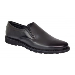 Pantofi barbati casual din piele naturala - Model Corsa Gri