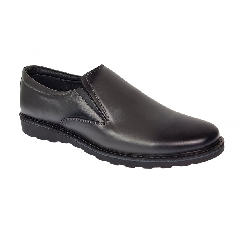 Pantofi barbati casual din piele naturala - Model Corsa Gri Pantofi barbati casual din piele naturala - Model Corsa Gri