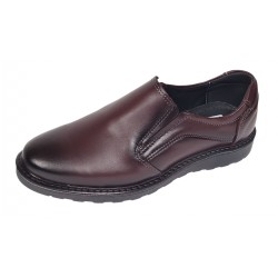 Pantofi barbati casual din piele naturala Army Bordeaux CORSAEVIS