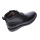 Ghete barbati negre, casual, din piele naturala, cu fermoar, ADAM - CIUCALETI SHOES