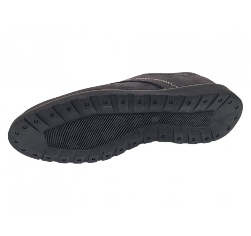 Pantofi barbati sport casual din piele naturala Gri Bufo CORSAGBF