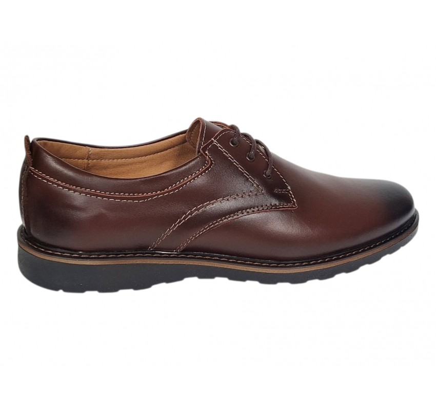 Pantofi barbati Sport - Casual din piele naturala Maro CORSAMS