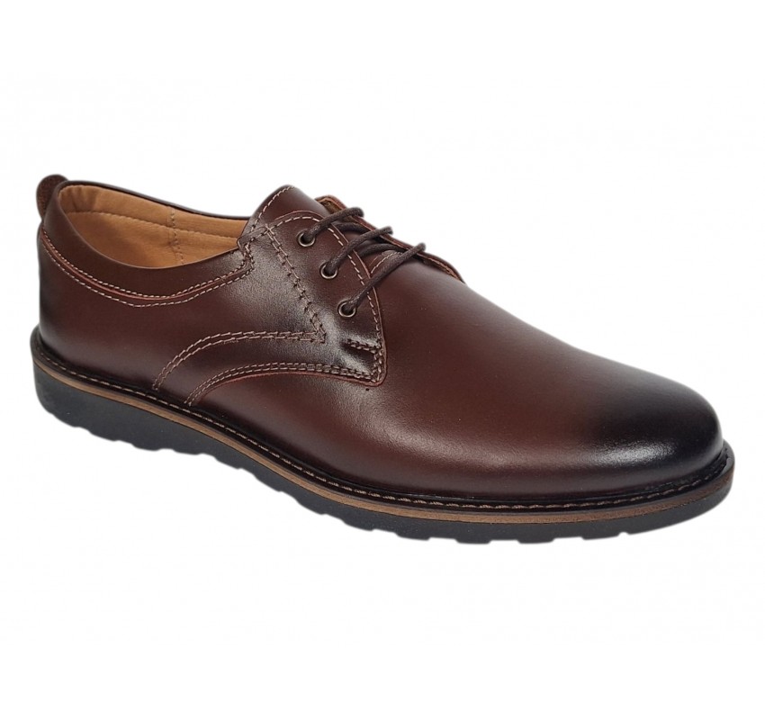 Pantofi barbati Sport - Casual din piele naturala Maro CORSAMS